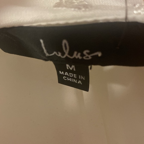 Lulus white flower dress! - Picture 5 of 5